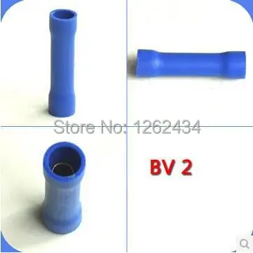 

BV2 Tubular insulating joints wire connector head cold press terminal