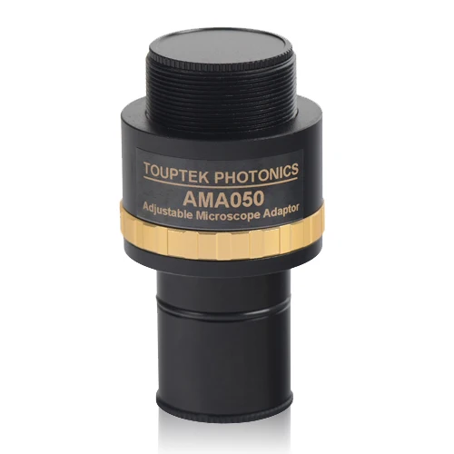 Adaptador de Câmera com Zoom de 0.5x23.2 para C-mount Redução de Lente de Microscópio Foco na Mão Disponível para Uso em Tubo de Óculos Ama050