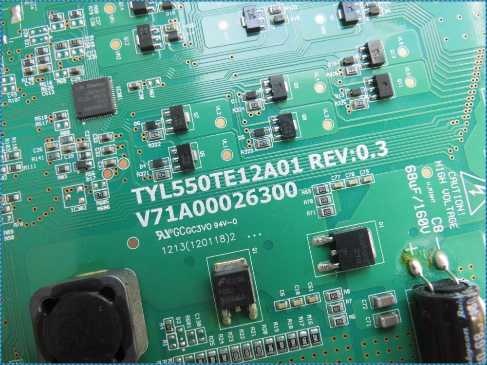 55ZD300C Backlight constant current TYL550TE12A01 REV:0.3 V71A00026300 original parts