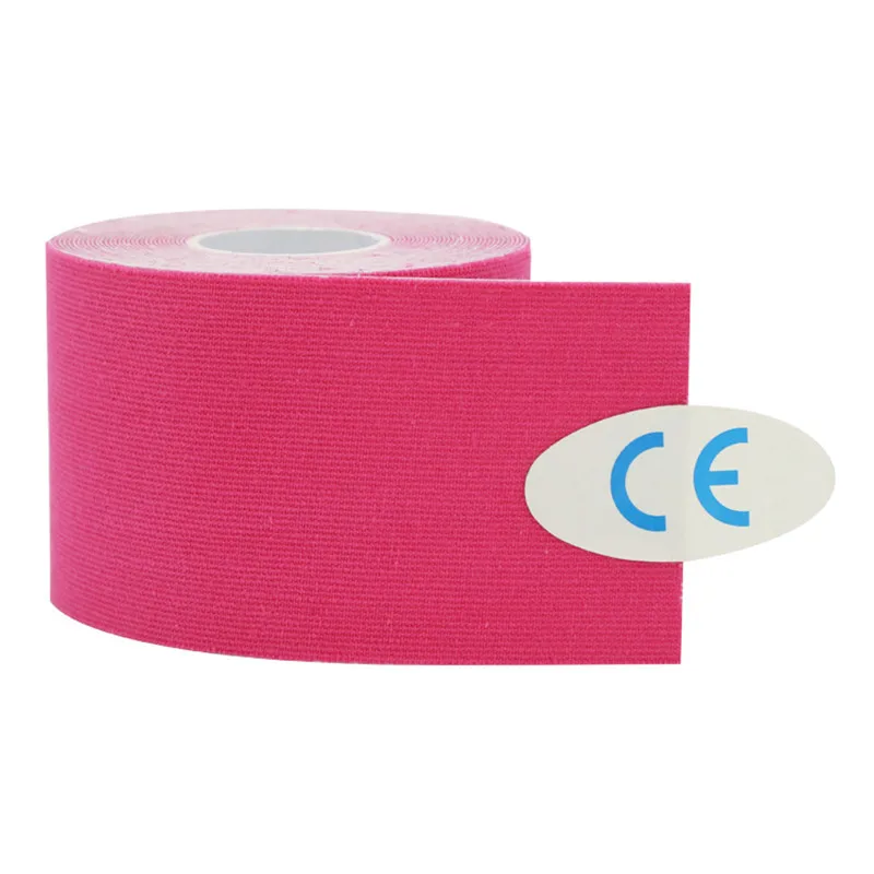 Cotton Elastic Muscle Tape Joints Pain Relief Kinesiology Self-adhesive Bandage Sticker Gym Fitness