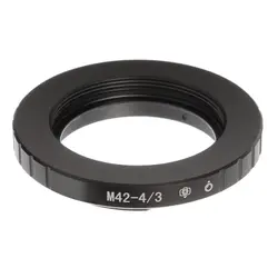 FOTGA Adapter Ring M42-4/3 for M42 Lens to Olympus 4/3 Four Thirds Camera E-510 E-620 E600