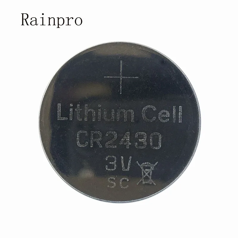 5PCS/LOT CR2430 2430 3V lithium battery coin cell  for remote control / electronic meter, etc.