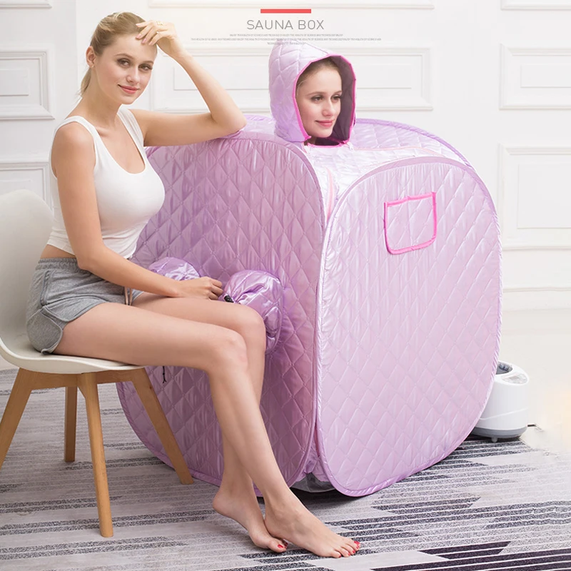 STEAM SAUNA BATH Steam Life Cabin Portable Sauna Therapy Detox Lose Weight Detox Machine Sauna Accessories Steam Turbine