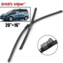 Erick's Wiper LHD Front Wiper Blades For Citroen Berlingo B9 2008 - 2018 Windshield Windscreen Window Car Rain Brushes 26