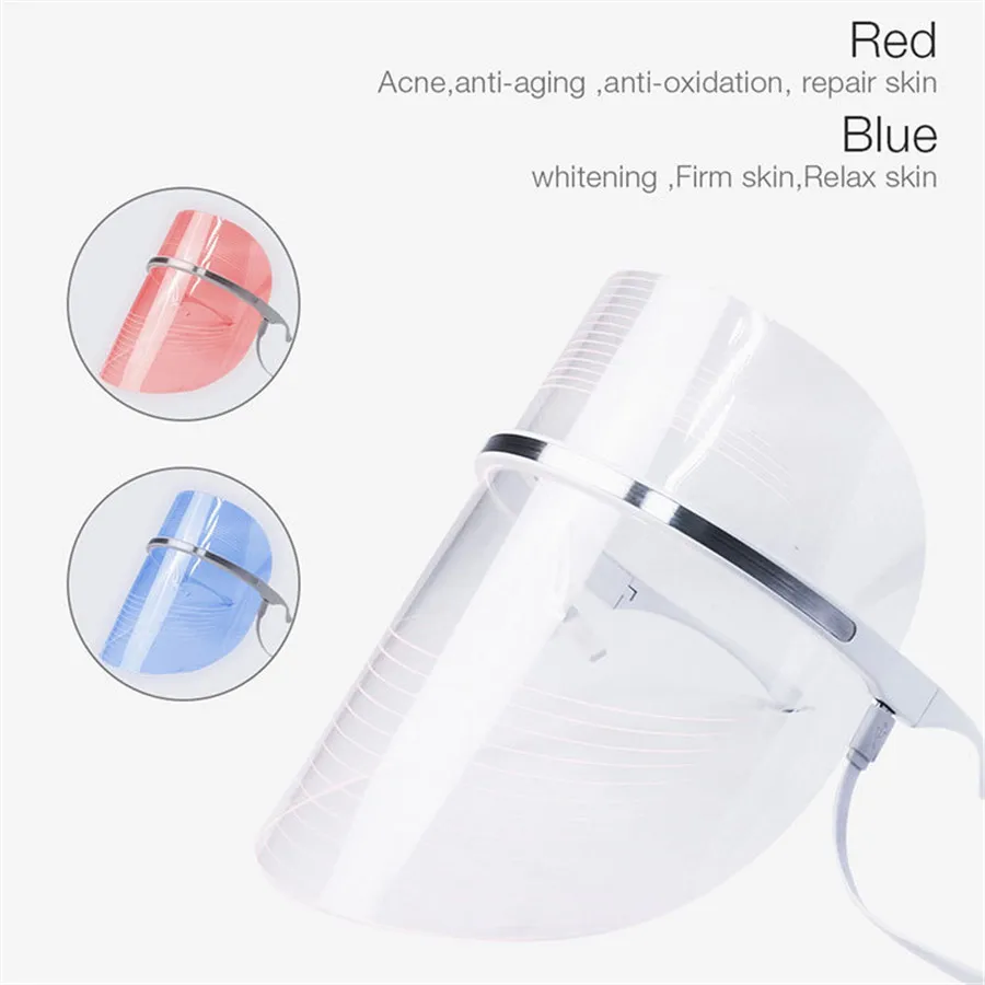 BlueRay RedRay Beauty Instrument Colors LED Mask Whitening Freckle Acne Anti-Wrinkle mian mo yi IPL Infrared Spectrometer