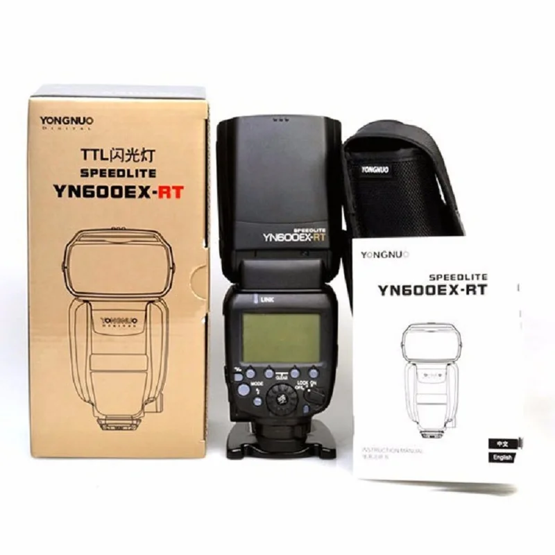 YONGNUO YN600EX-RT II Wireless HSS Flash Speedlite Unit Master TTL for Canon Camera