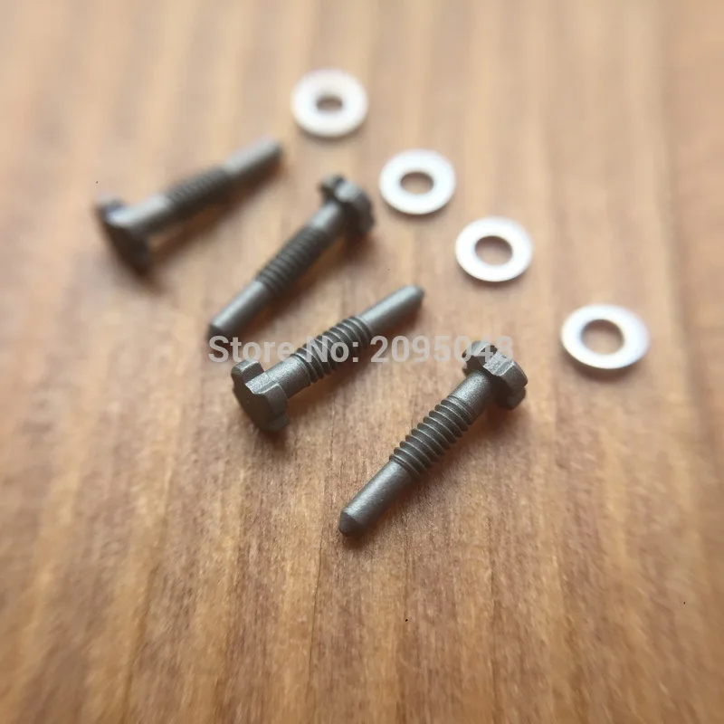 matte titanium color 4 prongs RM035 watch screw for RM Richard Mille watch bezel case connect  band rm011 rm030 parts tools