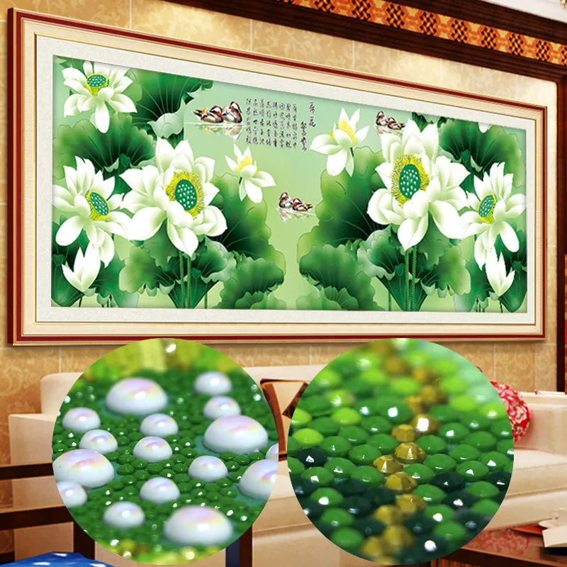 5D Diamond Mosaic Painting, Diamond Embroidery, Lotus, Mandarin Duck, Special Shaped, Cross Stitch,3D, Decoration, DIY, Sale