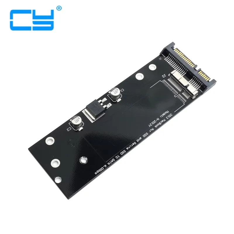 PCBA 17+7pin SSD HDD To SATA 22Pin Hard Disk Cartridge Drive For Mac Air Pro MD223 MD224 MD231 MD232 SSD