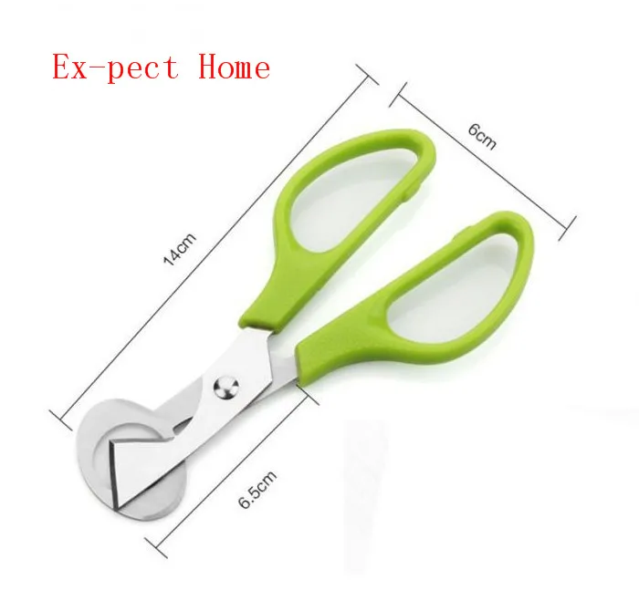 Free shipping 500pcs Hot sale Pigeon Quail Egg Scissor stainless steel Bird Cutter Opener Kitchen Tool Clipper