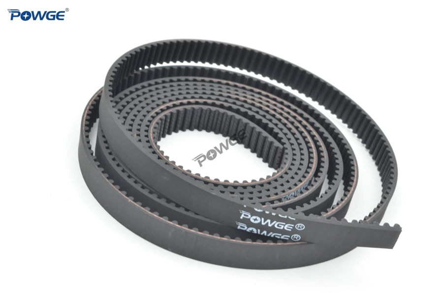 POWGE GT 3GT Open synchronous Timing belt width 6/9/15mm 3GT-6/3GT-9/3GT-15 Rubber Small Backlash Accuracy Positioning 3GT Belt