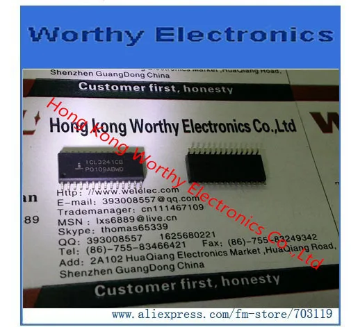 

Free shipping 10PCS/LOT ICL3241CBZ ICL3241CB ICL3241C ICL3241 IC 3DRVR/5RCVR RS232 3V 28-SOIC