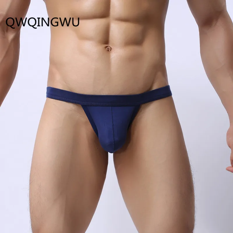 Men Sexy Modal Underwear Briefs Men Low Rise U Convex Pouch Brief Underwear Men Stretch Breathable Plus Size 3XL Briefs