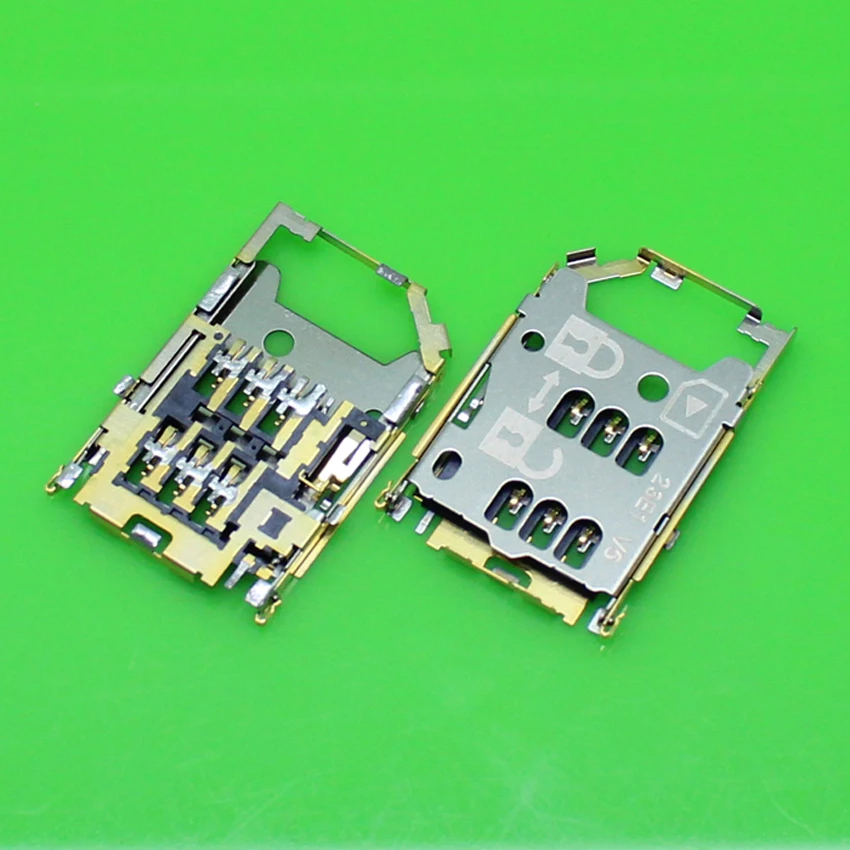 ChengHaoRan 1 Piece New sim card holder connector replacement for Nokia C6 mobile phone.KA-234