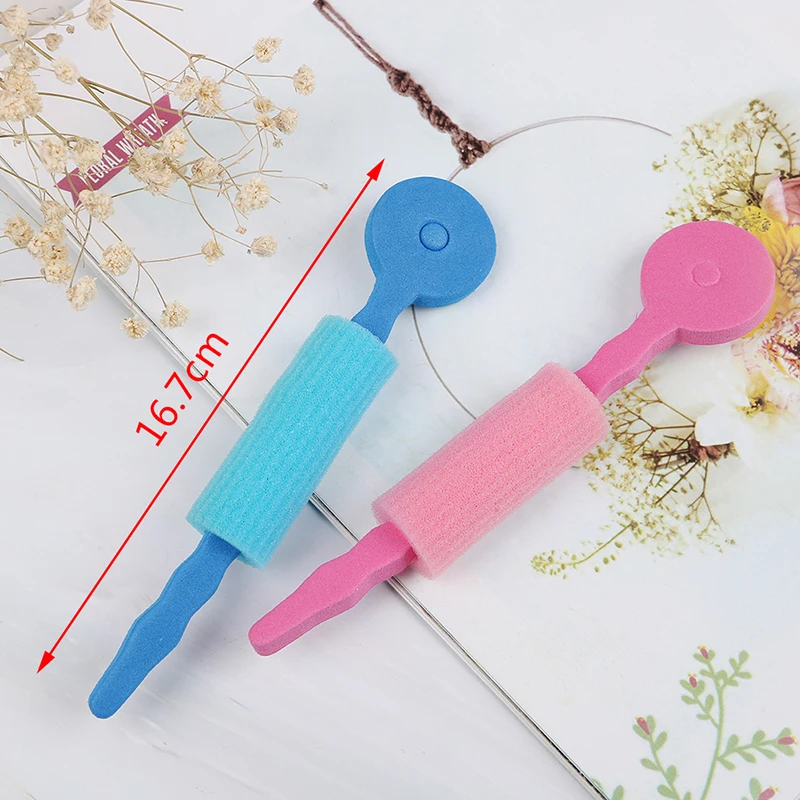3PCS Sponge Bendy Hair Rollers Twist Magic Rods Hair Styling Cling Soft Foam Hair Curler DIY Tools for Women 16.7cm