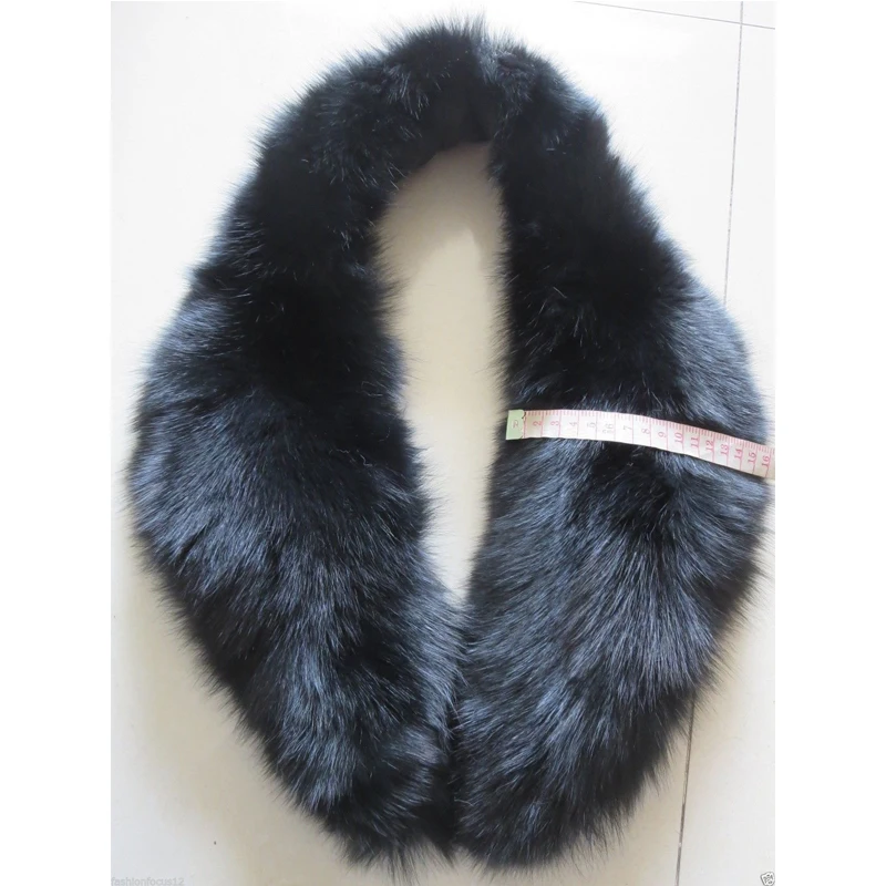 Real Fox Fur Collar Women 100% Natural Fox Fur Scarf Winter Warm Fur Collar Scarves Extra Large Size Neck Warmer Fur Scarf Shawl