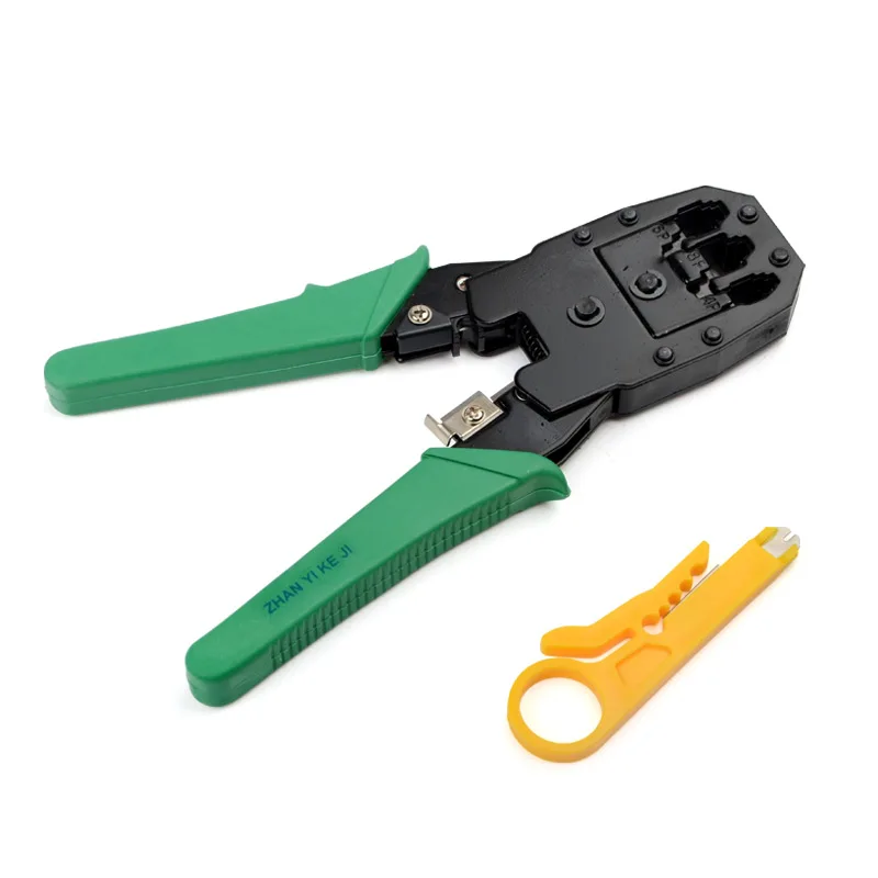 

Rj45 Crimper Alicate PC Network Hand Tools RJ12 RJ11 CAT5/5e Lan Cable Crimper Pliers Herramientas for 8P8C 6P6C 4P4 Plugs