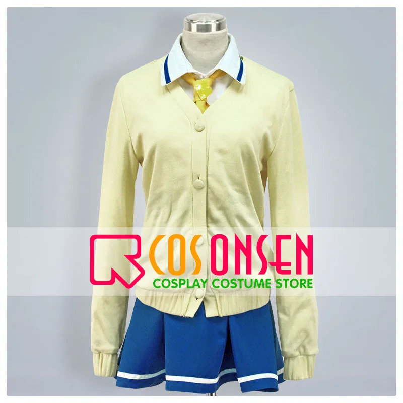 

COSPLAYONSEN Smile PreCure Yayoi Kise Cure Peace Cosplay Costume 5 PCS Set