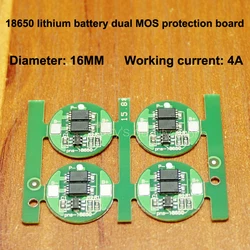 10pcs 18650 Battery Board 4.2V Battery Protection Board Lithium Battery Charge Protection Board Common Dual MOS Protection Board