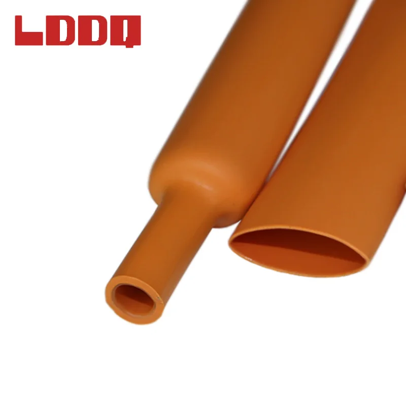 LDDQ 19.1mm Orange Heat Shrink Tube with Glue Adhesive Lined 3:1 Waterproof Shrinkable Tubing 1m/5m/10m High Quality Promotion!