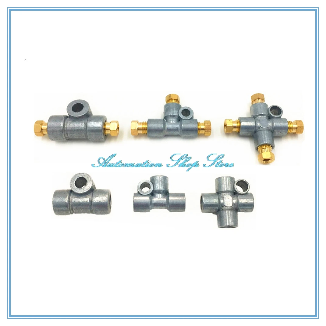 2 3 4 way junction block /oil distributor/separator valve/divider for CNC machine/centralized lubrication system