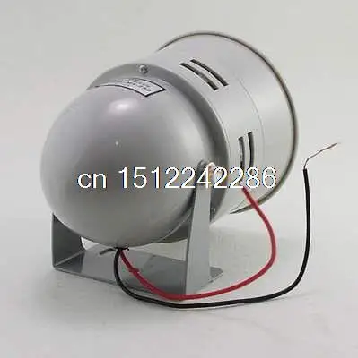 1Pcs 220VAC Grijs MS-290 Mini Plastic Industriële Alarm Sound Motor Sirene 130dB