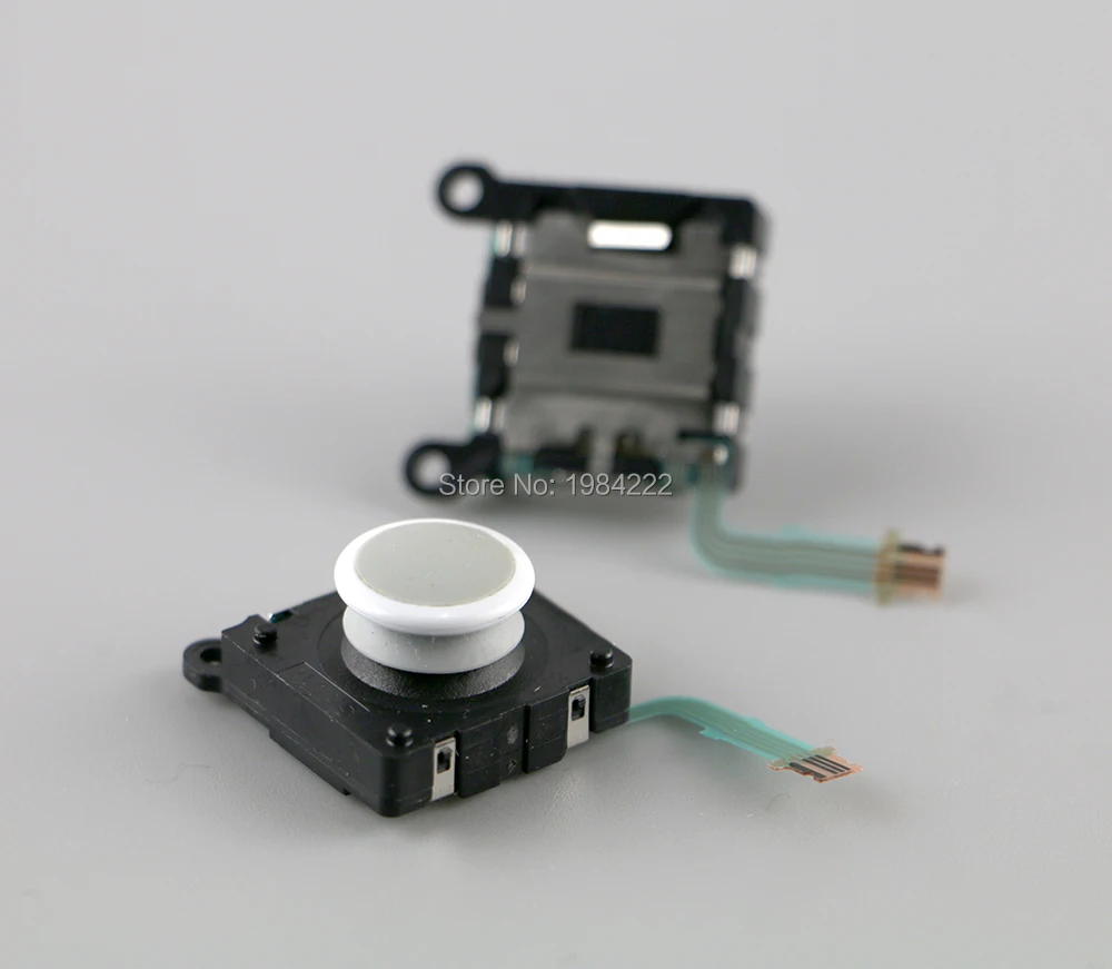 5 ชิ้น/ล็อตสีขาวใหม่ Analog 3D ปุ่มจอยสติ๊ก Stick สําหรับ Sony PlayStation PS Vita PSV 2000 จอยสติ๊ก OCGAME