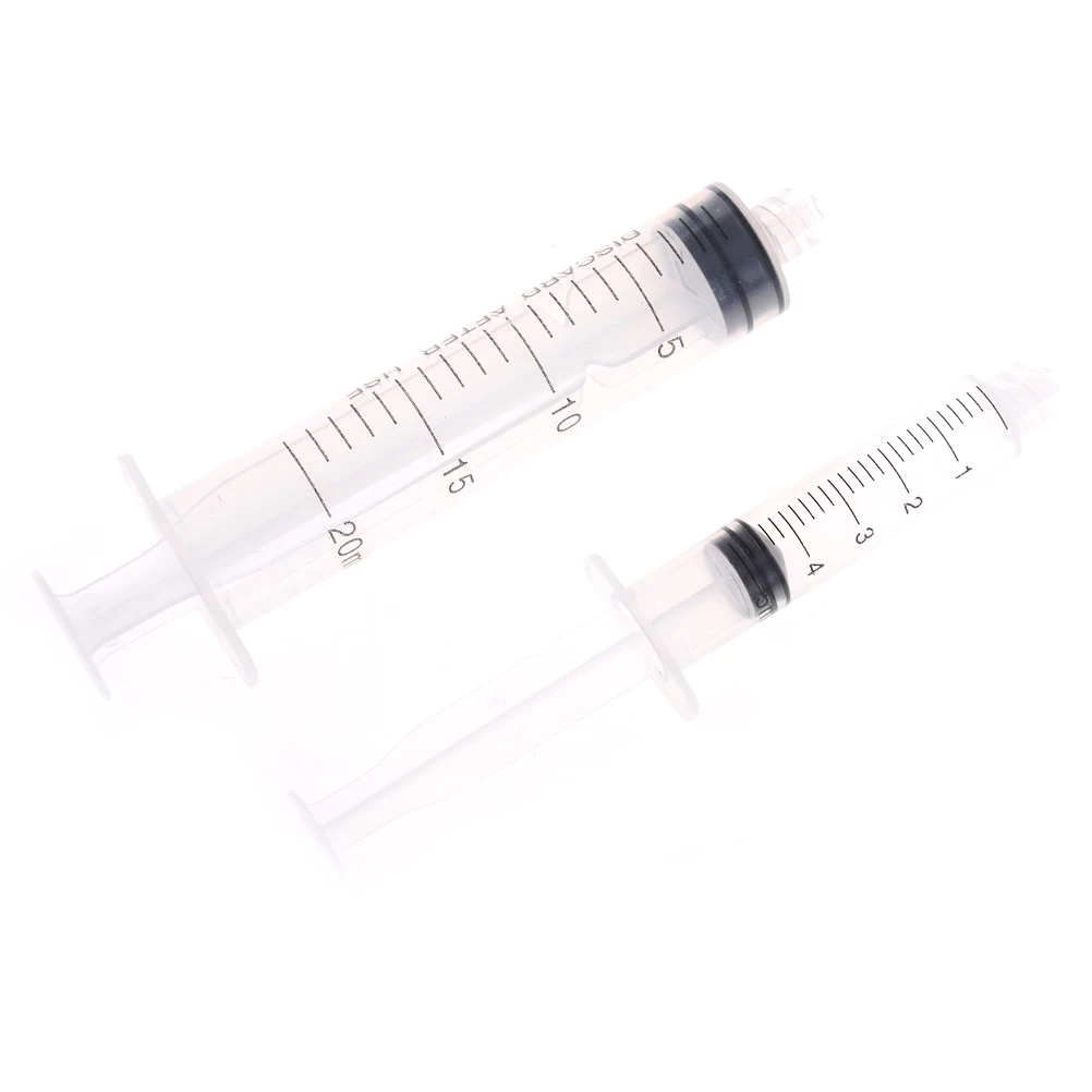 3ML 5ML 10ML 20ML 30ML 50ML Refilled Industrial Syringe Tube Thread Needle Screw Type Hand Push Glue Dispensing Syringe