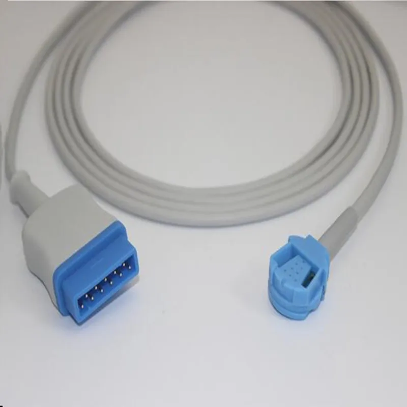 

Free Shipping Compatibe for GE 11pin Datex-Ohmeda S/5 FM Ports F-CU5 OxyTip OXY-ES3 Spo2 Adapter Cable Spo2 Extension Cable TPU