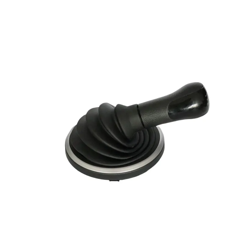 For Ford FIESTA FUSION 2002 - 2008 MT 5 6 speed Black Car Shift Gear Knob Handle With Dust Cover Car Styling