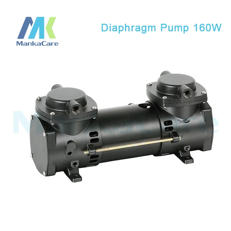 

Manka Care - 12V(DC) 70L/MIN 160W Mini Diaphragm Vacuum Pump /Silent Pumps/Oil Less/Oil Free/Compressing Pump