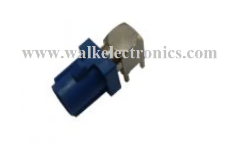 PCB mount FAKRA male right angle connnector, FAKRA male right angle for PCB mount, code C