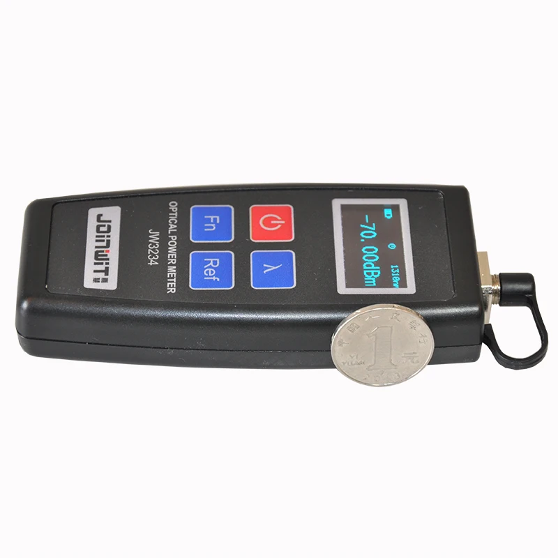 Free shipping JW3234 Mini Optical Power Meter -70~+6dBm /-50~+26dBm Optical Tester Laser source Fiber optic light source