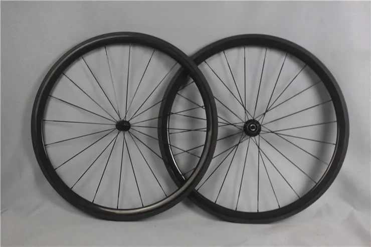 

2024 Thrust Fast 700c 23/25 x 38mm basalt rim 3k UD weave carbon road wheels racing clincher or tubular wheelset