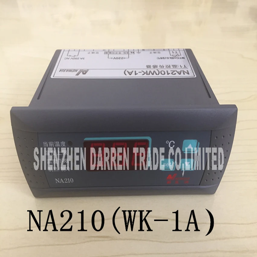 

Термостат NA210 (WK-1A) 5 м зондовый кабель регулятор температуры холодного хранения охлаждение/нагрев два режима 220В-380В 50Гц 3а/250ва