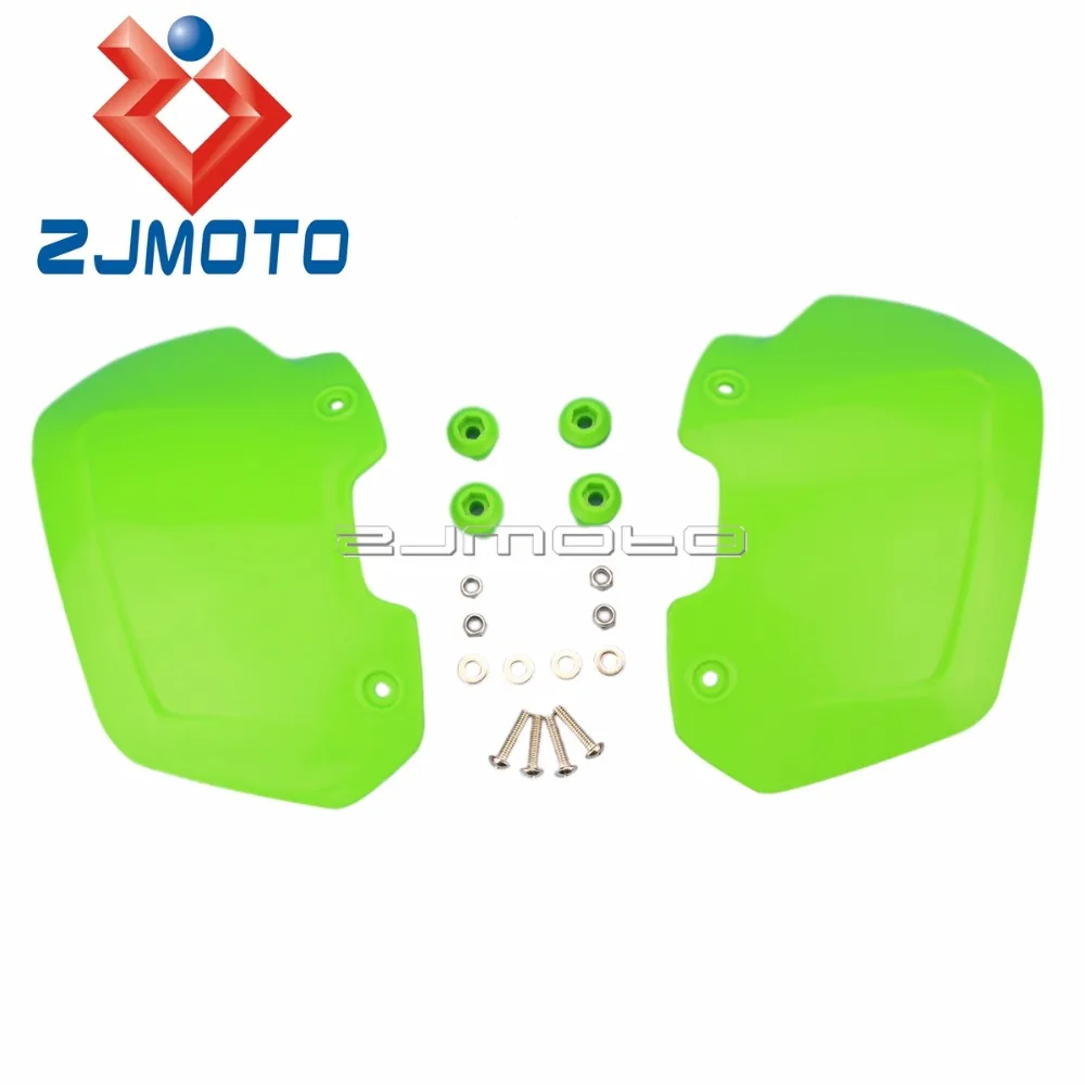 7 Colors Universal Motorcycle Hand Guards Plastic Cover Extension Kit Windshield Motorbike Handguards Windshield Rising Heighten