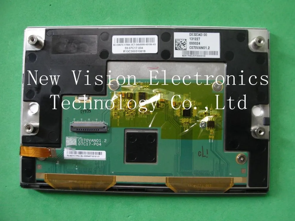 

C070VAN01 C070VAN01.2 Original 7 inch LCD Display for Car GPS Navigation System for AUO