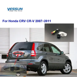 camera housing & Night Vision Car Rear View  Backup Camera For Honda CRV CR-V 2007 2008 2009 2010 2011 Fit Crosstour Odyssey