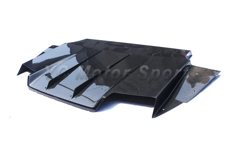 Car Accessories Carbon Fiber VS Style Rear Diffuser without Side Fin Fit For 2011-2014 Impreza GVB STI Rear Diffuser