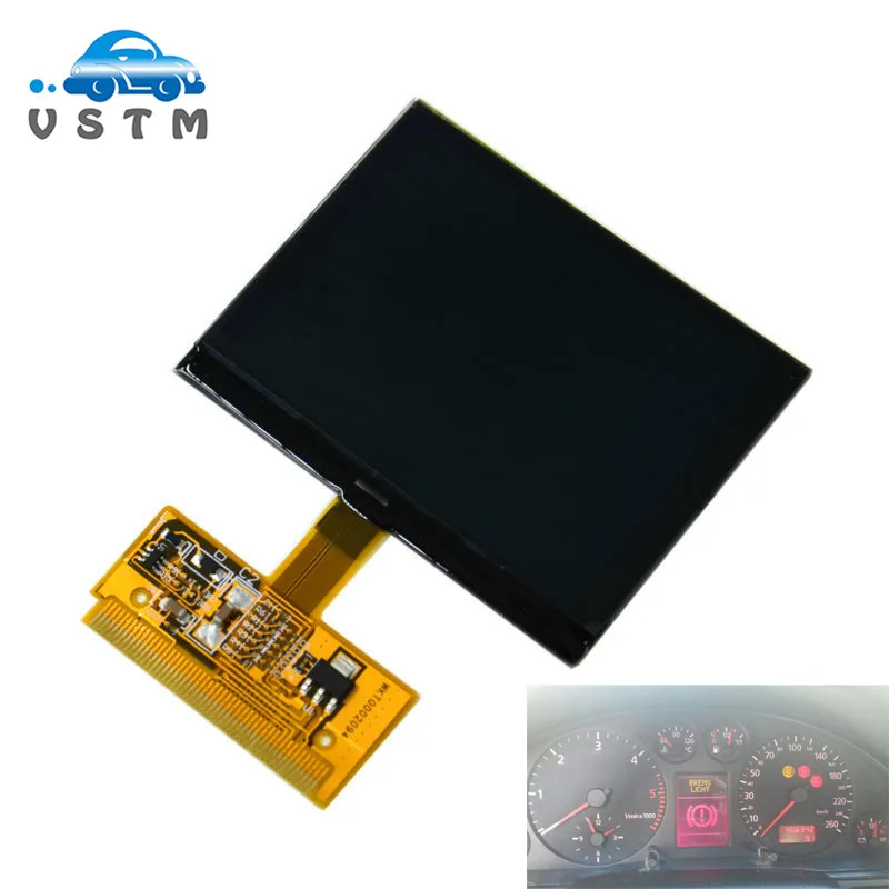 Free shipping for VDO LCD Display A3 A6 Cluster A3 A4 A6 FOR VDO for VDO LCD display