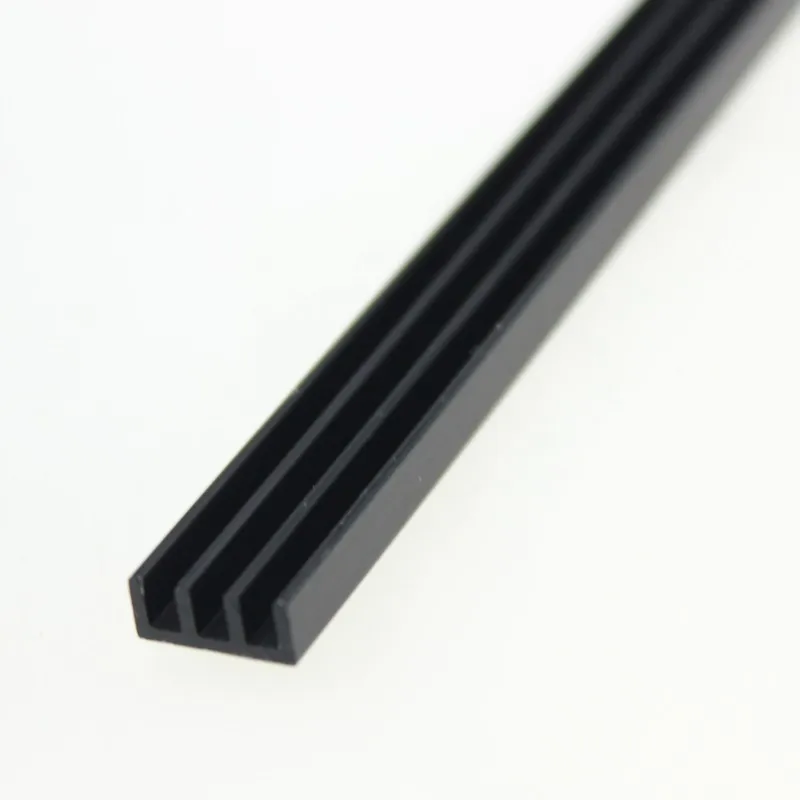 10 części/partia 100x11x5mm Radiator z 3 M taśmy LED Radiator aluminiowy Radiator