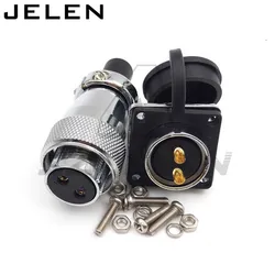 WS16 connector 2 3 4 5 6 7 8 9pin Connector plug(female) and socket(Male), Waterproof and dustproof connector