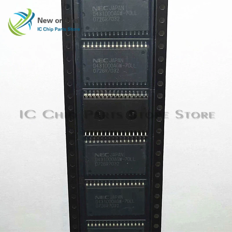 

UPD431000AGW-70LL-E2 (5pieces) Free Shipping SOP32 SRAM Chip Async Single 100% Original integrated IC chip,In Stock