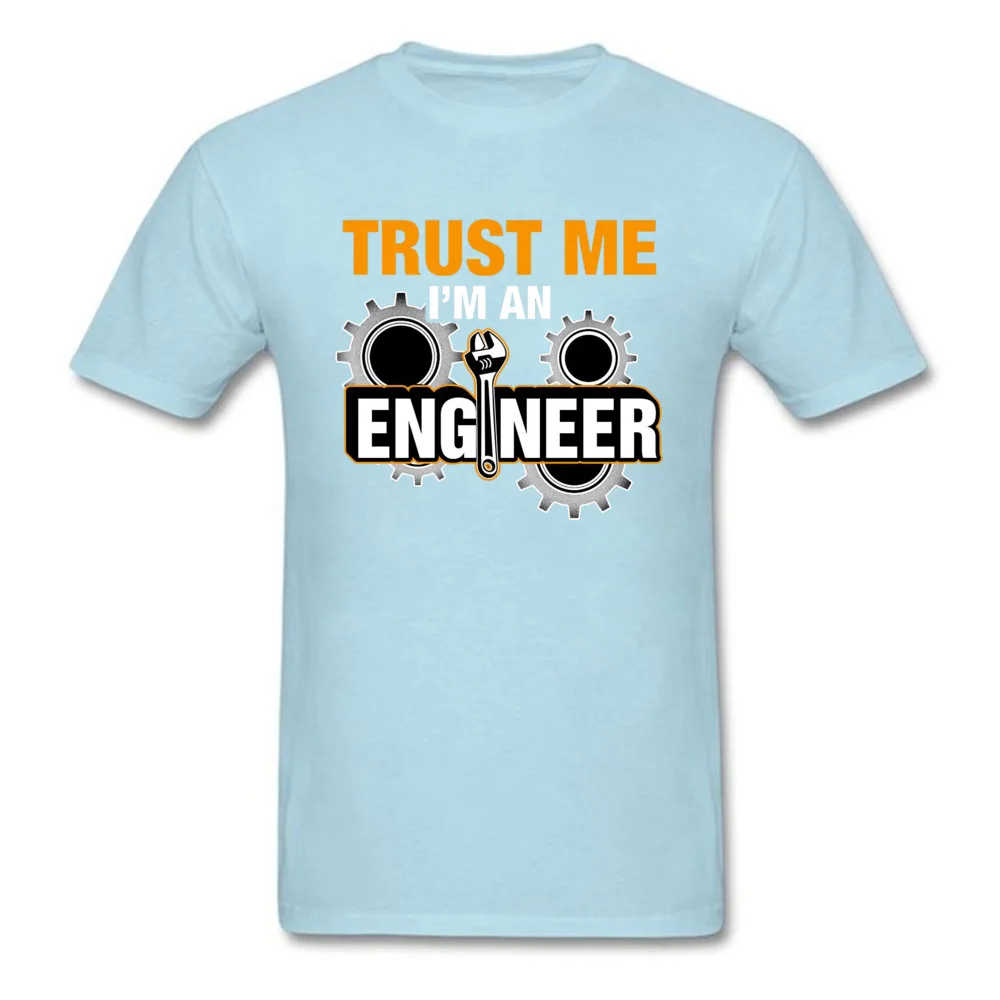 Funny Saying T Shirts Men Geek Letter T-shirts Trust Me I Am An Engineer Letter Steampunk Gear Tshirt Swag Programmer Streetwear