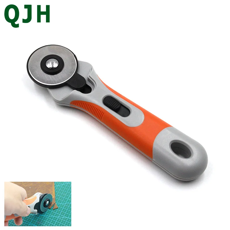 New coming 45mm rotary cutter for fabric DIYTailor Knife Handmade Leather  Craft Cutting Tool