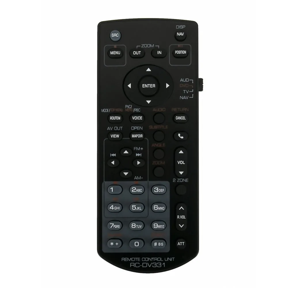 New RC-DV331 Remote Control fit for Kenwood Receiver DDX516 DDX616 DNX5160 DNX6020EX DNX6160 DNX6460BT DNX6960 DDX6046BT KVT-516