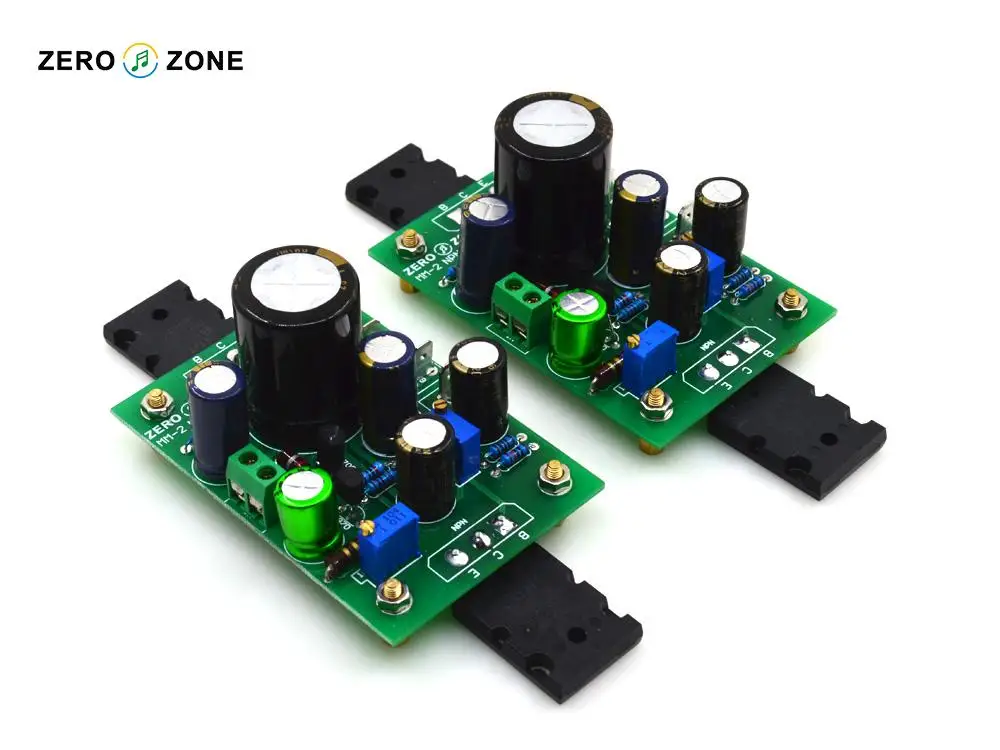

GZLOZONE One Pair Assembled NPN C5200 JLH1969 Class A Amplifier Board 10W+10W