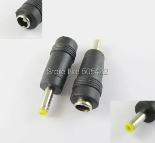 500pcs/lot New 5.5 x 2.1mm Female Jack to 4.0x 1.7mm Male CCTV DC Power Plug Connector Adapter DHL shipping