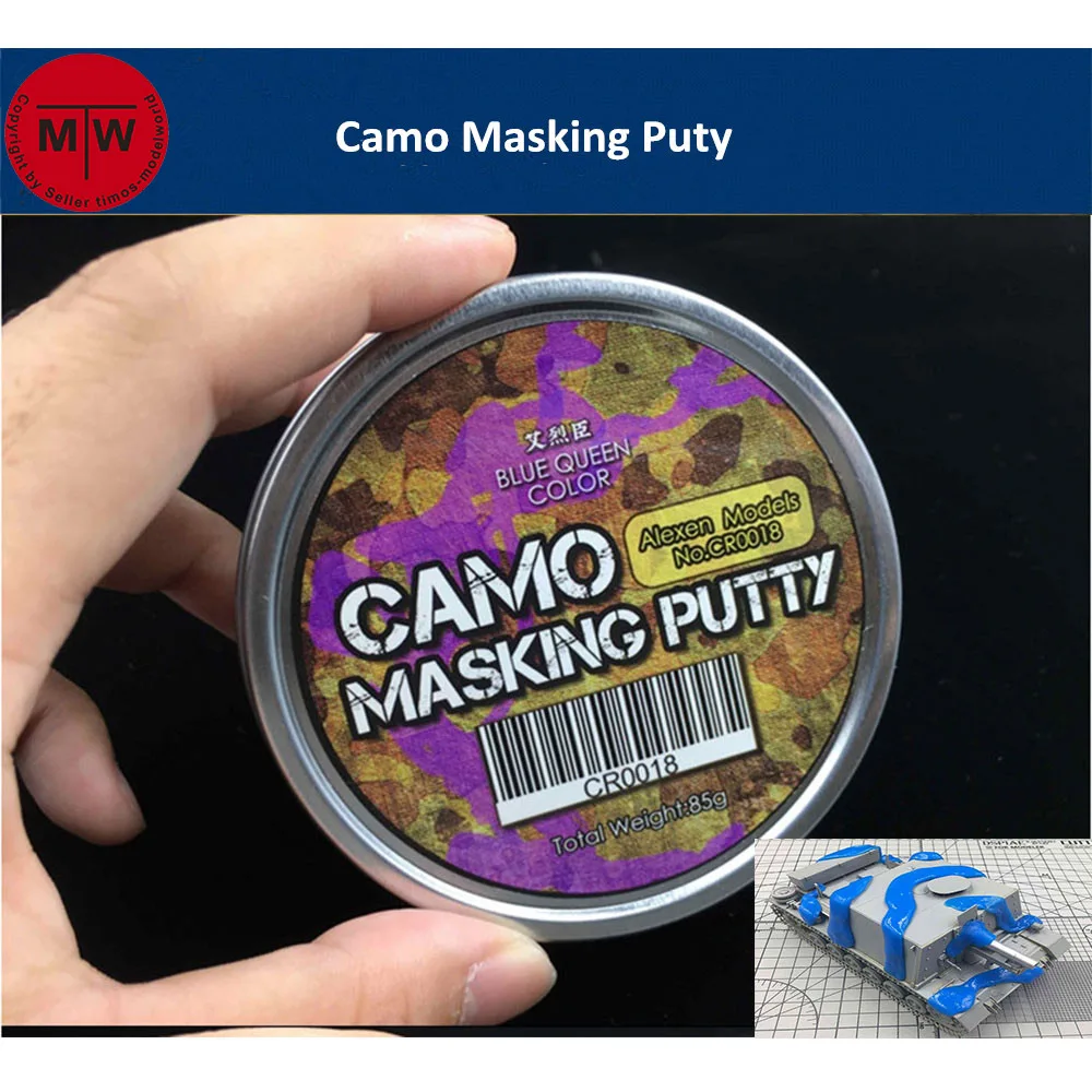 

Alexen Model Camo Camouflage Masking Puty Model Building Tool Blue