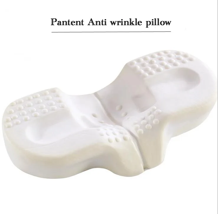 High Quality Memory Foam Anti Wrinkle Pillow Ergonomic Curve Improve Sleeping Pillows Perfect Concave Headrest Neck Support